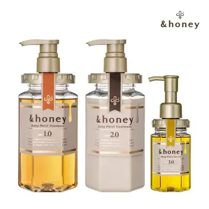 &honey Deep Moist Shampoo, Treatment & Hair Oil Set – Japanese Honey Hair Care for Dry & Damaged Hair tiktokshopspringglowup