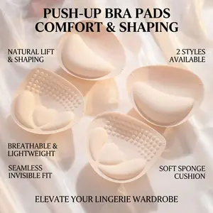 Universal Thick Padding Bra Inserts, Enhance Chest Size, Inner Pad for Small Busts, Flat Chest Support, Comfortable Underwear, Elevate Your Lingerie Wardrobe