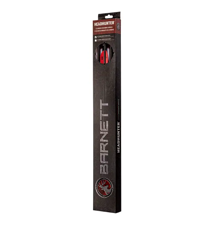 Barnett HeadHunter 20-Inch Carbon Crossbow Arrows with Field Points, 5-Pack