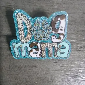 acrylic 1 sided paperclip