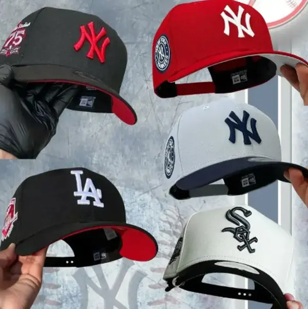 New Era MLB Dodgers Yankees 9FORTY 9FIFTY Fitted Snapback Cap – Baseball Hat for Men Women, Unisex Streetwear Sombrero, Adjustable Trucker Style, Urban Fashion USA 2026, Retro Vintage Sport Look, TikTok Trend