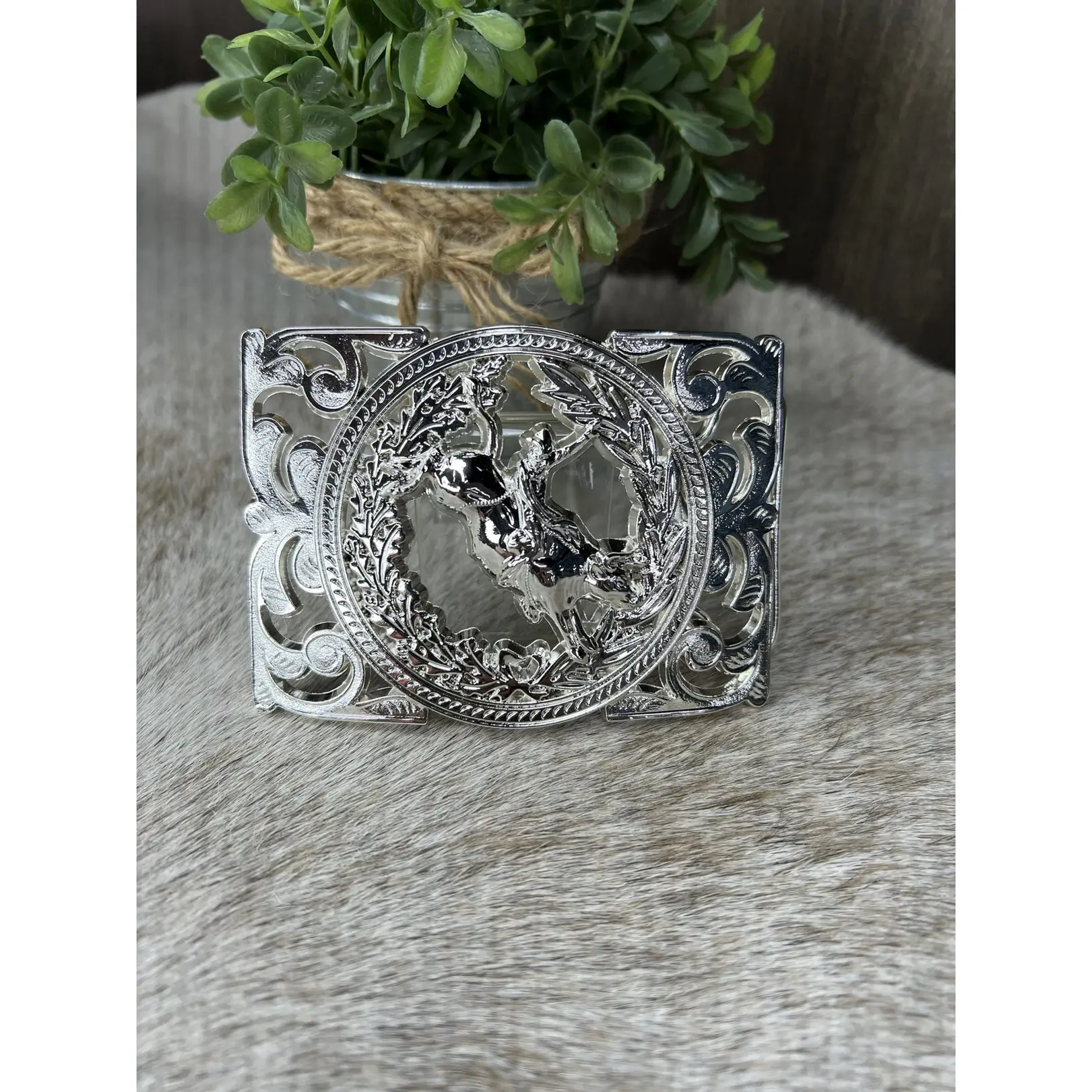 BUCKLE - Rodeo western Bull rider Hebilla Vaquera Jinete