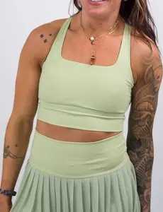 Longline Bra | Pistachio