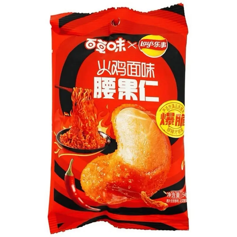 Lay's Buldak Spicy Korean Fire Noodle Flavored Food