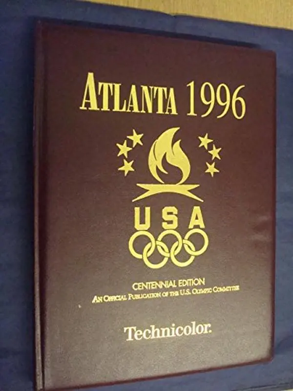 USED Book - Atlanta 1996: Centennnial Olympic Games by U. S. Olympic Committee (Hardcover) - english
