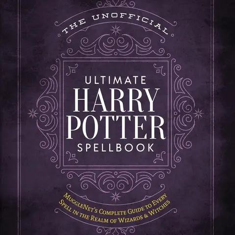 Used Hardcover Book - The Unofficial Ultimate Harry Potter Spellbook (Used Copy, Library): 240 Spells Complete Printed Text Reference Guide with Spellcasting, Enchanted Objects, Pronunciation, Magical Details | School Educational Supplies for Harry Fans