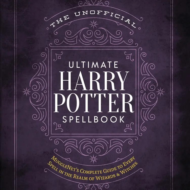 Used Hardcover Book - The Unofficial Ultimate Harry Potter Spellbook (Used Copy, Library): 240 Spells Complete Printed Text Reference Guide with Spellcasting, Enchanted Objects, Pronunciation, Magical Details | School Educational Supplies for Harry Fans