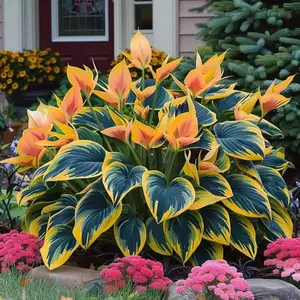 800pcs Hosta Seeds for Planting – Perennial Shade-Loving Flowers with Vibrant Foliage – Fast-Growing, All-Season Ornamental Plants for Indoor Pots, Outdoor Gardens, Patios & Balconies – Easy to Grow, Low Maintenance Landscape Decoration