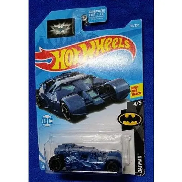 The Dark Knight Batmobile Tumbler Hot Wheels Die-Cast | Trilogy Collector's Edition