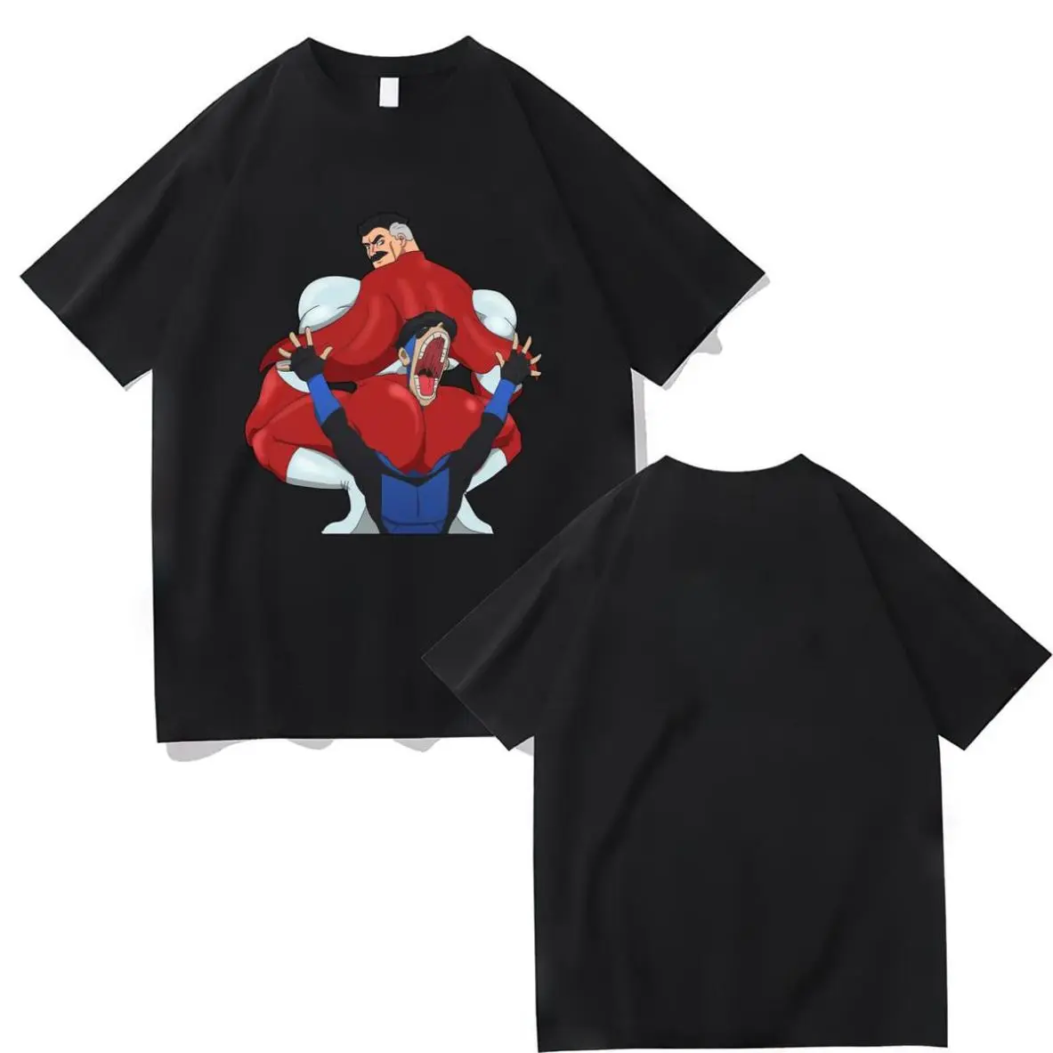 Invincible vs OmniMan T-Shirt, Color Conquest Shirt, Invincible Mark Superhero Unisex Tee, Full Size Options, Everyone Can Find