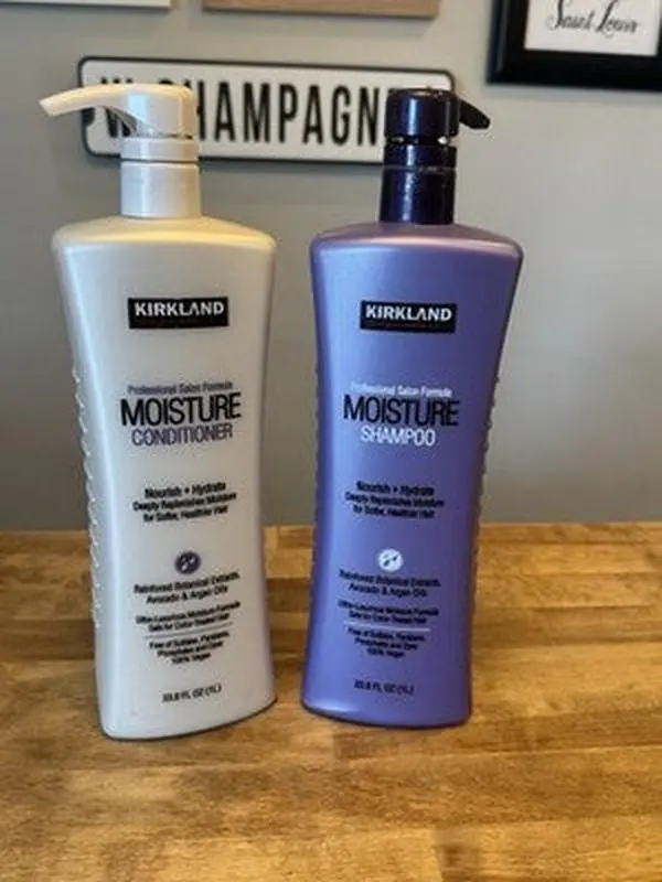 Kirkland Signature Shampoo & Conditioner Moisture 33.8 fl oz ea Sulfate