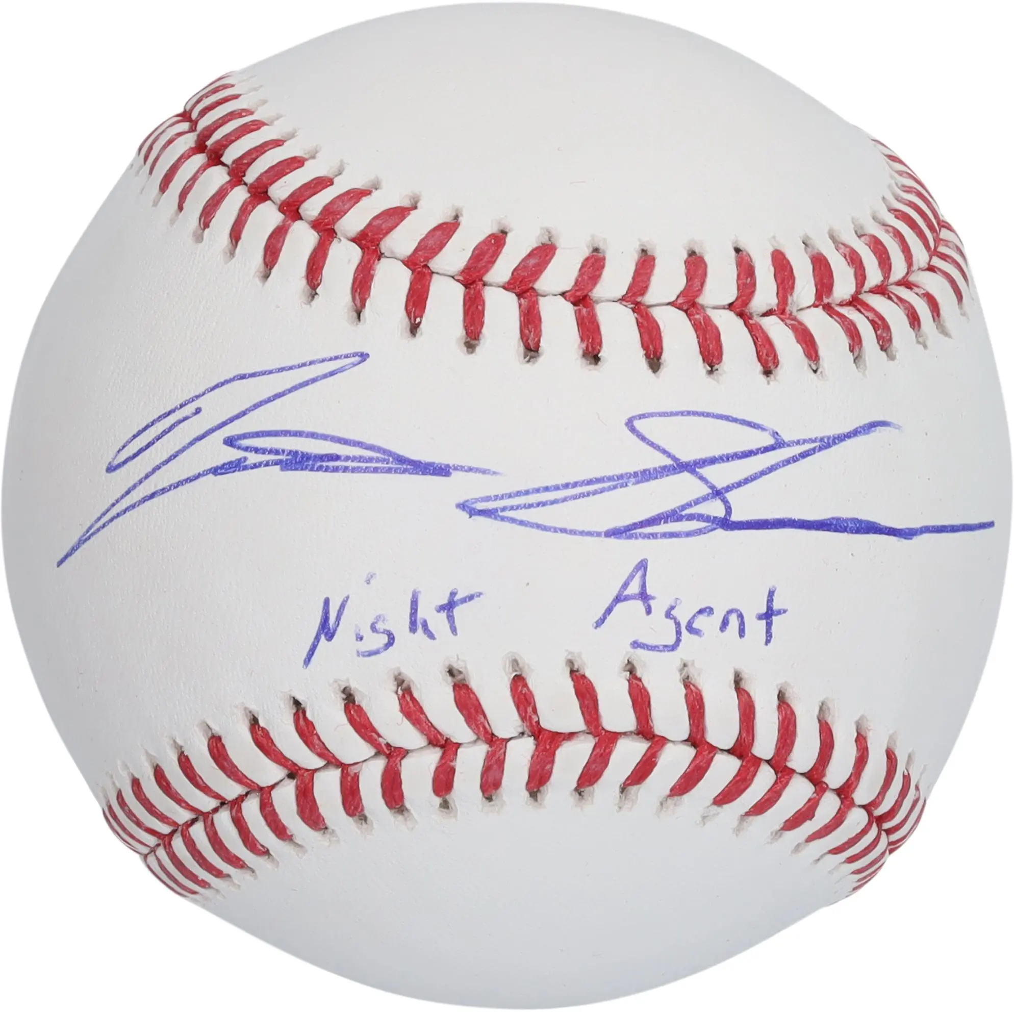 Matt Shaw Chicago Cubs Autographed Baseball with "Night Agent" Inscription - Fanatics Authentic Certified - MLB Memorabilia