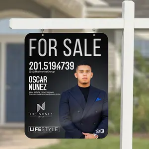 Realtor HD For Sale Sign Aluminum - PREMIUM - Real Estate Sign -