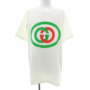 Pre-owned GUCCI Cotton Small Leather Goods Interlocking G T Shirt
