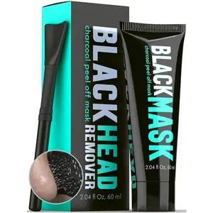 Blackhead Remover Mask - Activated Charcoal Peel Off Face Mask - for Skin Types - Deep Pore Cleaner Nose Blackhead Remover Pore Release Skincare Gentle Grape Comfort