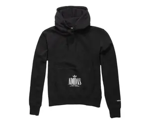 Adidas Trefoil Script Pullover Mens Active Hoodies