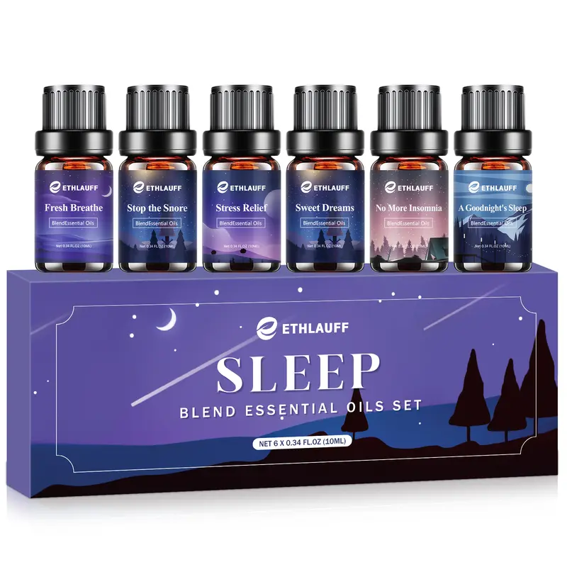 10ml Natural Lavender Therapeutic Essential Oil Blend - Peppermint-Infused Sleep Aid, Aromatherapy for Diffusers, Stress Relief, Candle Making, Gift for Adults (Christmas, Anniversary, Thanksgiving)