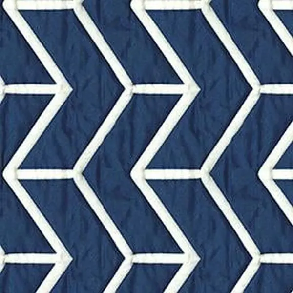 308 100 Percent Polyester Fabric - Navy