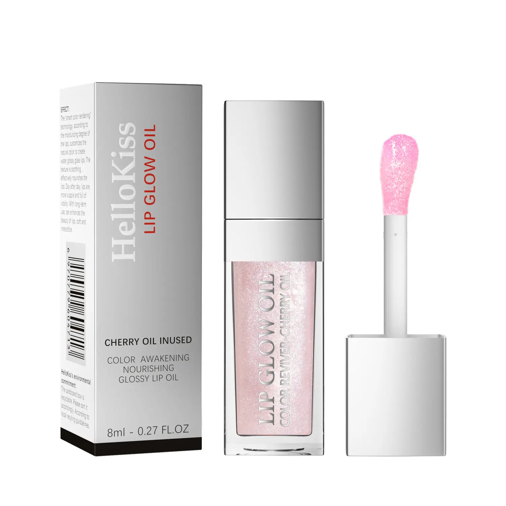 HelloKiss Dudu Lip Oil Hydrating Glossy Transparent Lip Gloss Water Glass Lip Glaze Lip Oil