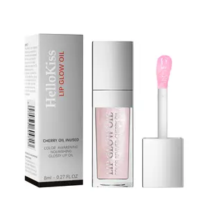 HelloKiss Dudu Lip Oil Hydrating Glossy Transparent Lip Gloss Water Glass Lip Glaze Lip Oil