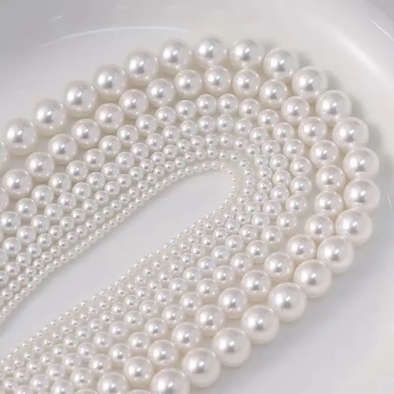 Natural Round Pearl - Genuine Round Shaped Pearl for Jewelry Making & Decorative Purposes - Authentic and Versatile