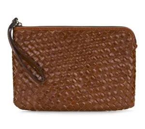 Patricia Nash Leisha Wristlet - Hand Stained Woven