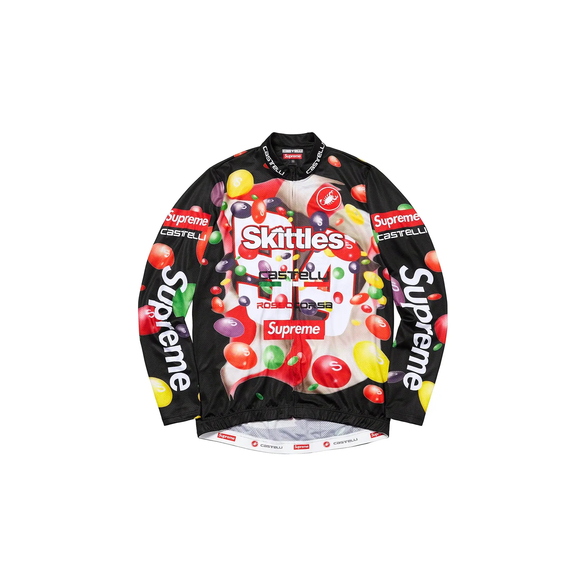 Skittles Castelli L/S Cycling Jersey "FW21 - Black" SU26687