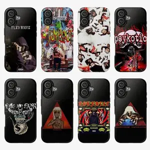 Osamason Psykotic Tour 2025 Phone Case, Underground Rap Album Art Tough Cover For iPhone 11-17 Pro Max/Plus & Samsung Galaxy S23-S25