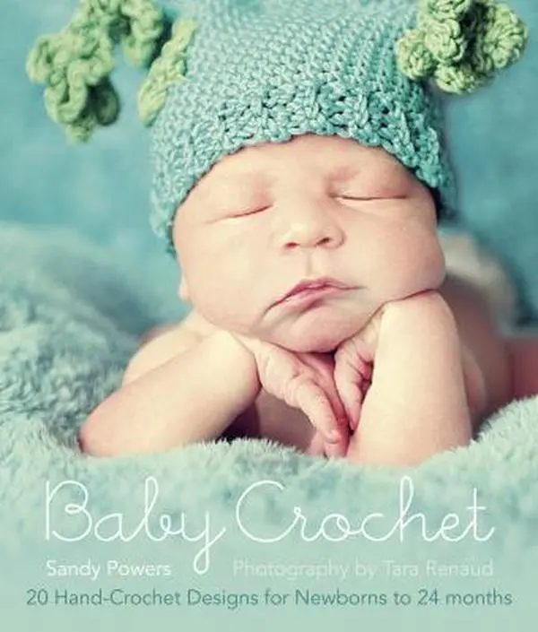 USED Book - Baby Crochet: 20 Hand-Crochet Designs for Babies Newborn-24 Months by Powers, Sandy (Paperback) - english