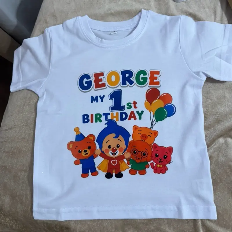 Camiseta personalizada de cumpleaños