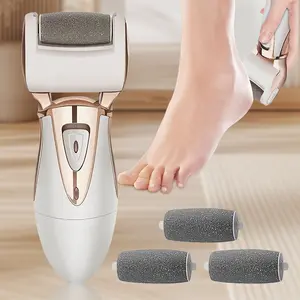 Gertzy Rechargeable Electric Callus Remover Set, Durable and Easy to Use, Gentle on Skin, Ideal Foot Care, Removes Dry Cracked Heels
