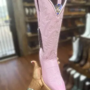 Barbie Cowgirl Boots- Light Pink