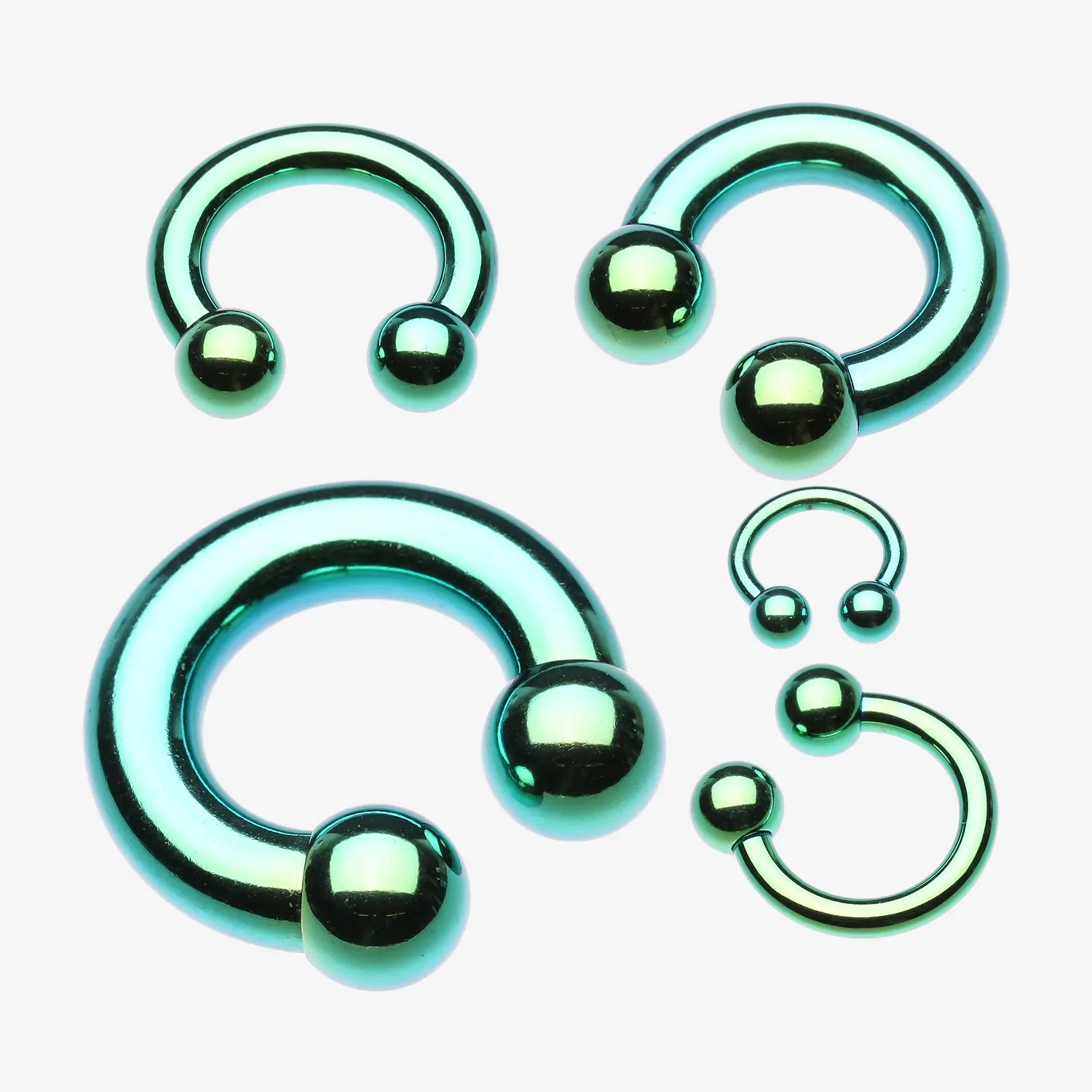 Colorline PVD Basic Horseshoe Circular Barbell