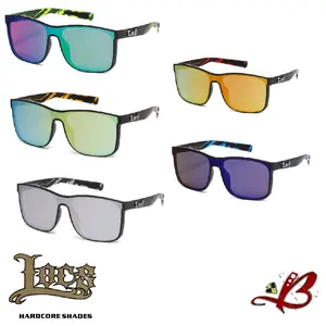 Locs "Aurora" Collection Sunglasses with Color Lenses - High-Quality Design, Lightweight Construction, Perfect for Outdoor Activities | Original and Authentic Locs