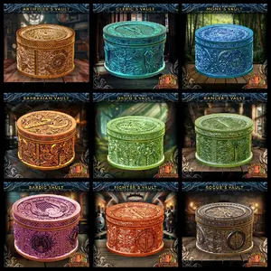 Dice Vault – 3D Printed FatesEnd Design | Eco-Forged Dice Storage