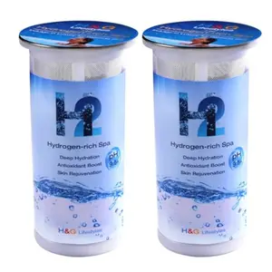 Hydrogen Bath Bombs Beads H2 Hydrogen Water for Bathing Spa Hot Tub Foot Soak Basin HydrogenRich Beads for Skin Glow Deep Hydration AntiAging Stress Relief
