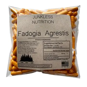 PURE Fadogia Agrestis 50:1 -500 COUNT- capsules  Herbal supplement Edible Fitness