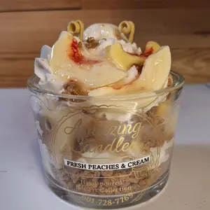 Fresh Peaches & Cream Candle