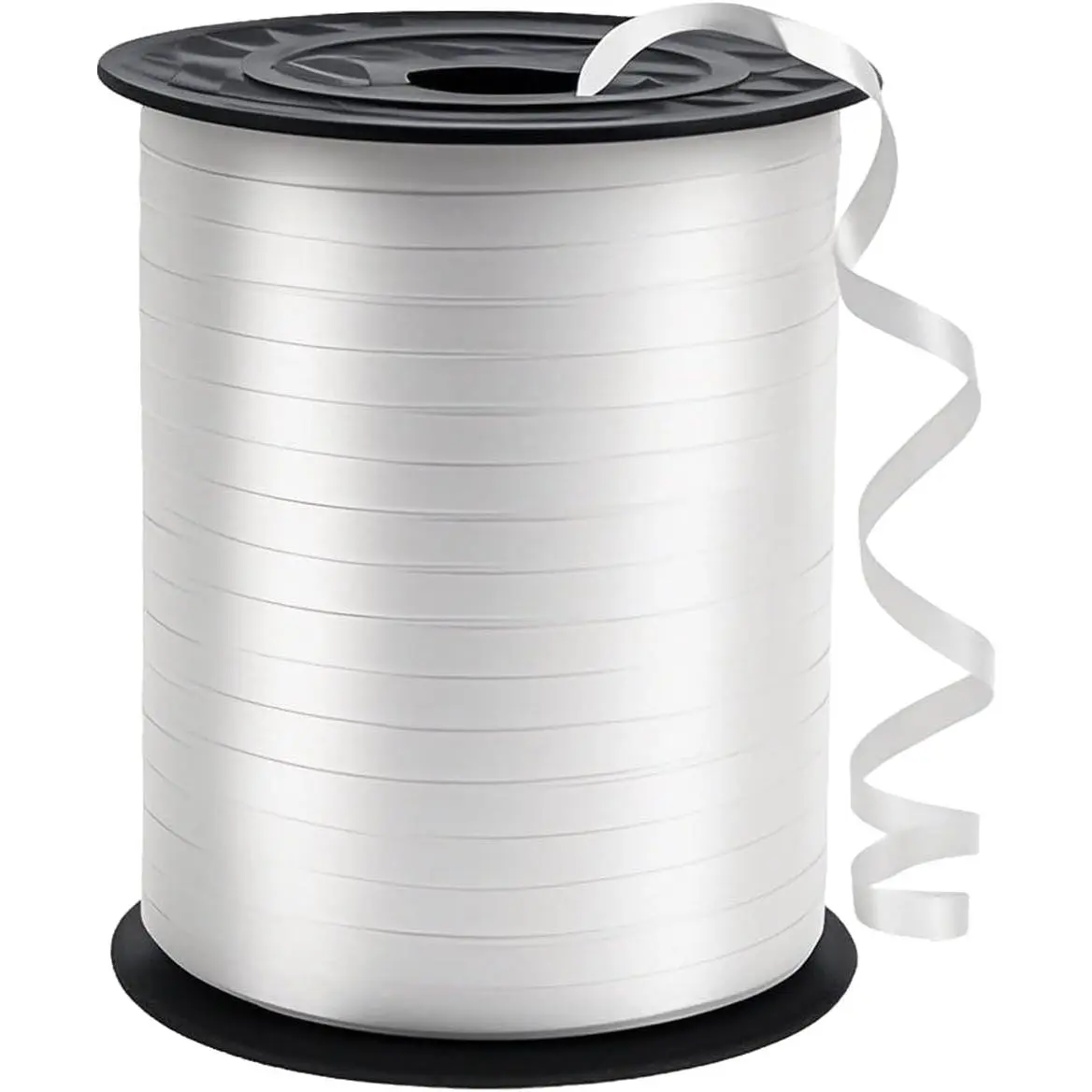 White Curling Ribbon  500 Yard 1/5" Curly Ribbons Balloon String for Gifts Package Wrapping Party Festival Art Craft Decor Florists Weddings Bows Crafts wrap