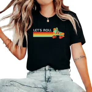 Retro Roller Skate TShirt, 80s Roller Skating Shirt, Gift For Roller Skater, 80s Kid Shirt, Roller Skating Party Outfit, 80s Gift Shirt