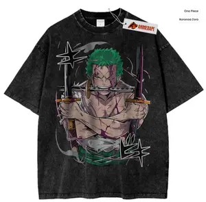 Vintage  Roronoa Zoro T-shirt, Anime Shirt for Fans, Unisex S-5XL, graphic Tee