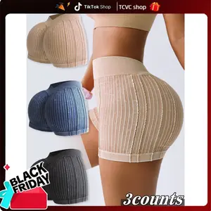 TCVC Woman 's soild color textured gym shorts ,casual comfy breathable skinny  shorts far ,tight fitteor yoga gym workout running ,ladies sportswear for all seasons ,gym  excise,activewed athleisure shorts