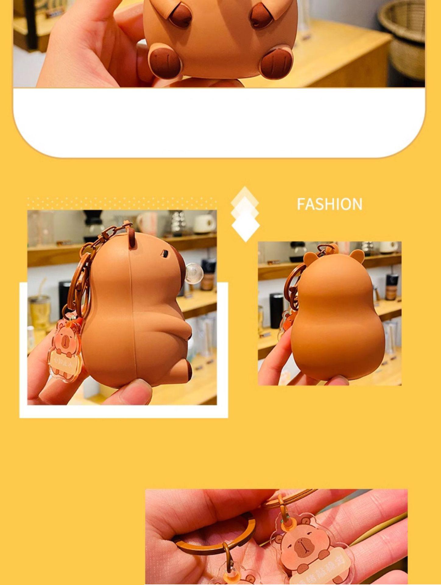 Cute Bubble Capybara Squeeze Toy FunSensory Stress Relief Classroom Prizes DeskDecor Party Gift Perfect Christmas Present for Kids