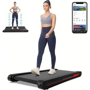 Sperax Walking Vibration Pad with APP, 3 in 1 Under Desk Treadmill, 2.5HP Low Noise Walking Treadmill Pad with Remote Control,Portable Treadmills for Home Office