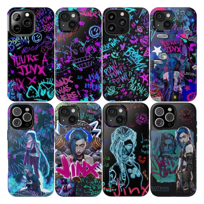 jinx graffiti phone case - TikTok Shop