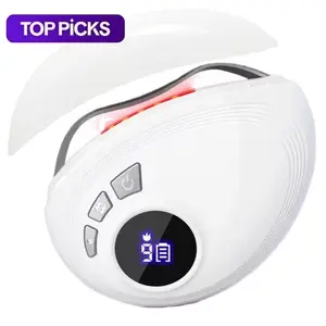 LED Therapy Electric Gua Sha | 9-Level Heat Vibration  Puffiness Reduction & Wrinkle Smoothing