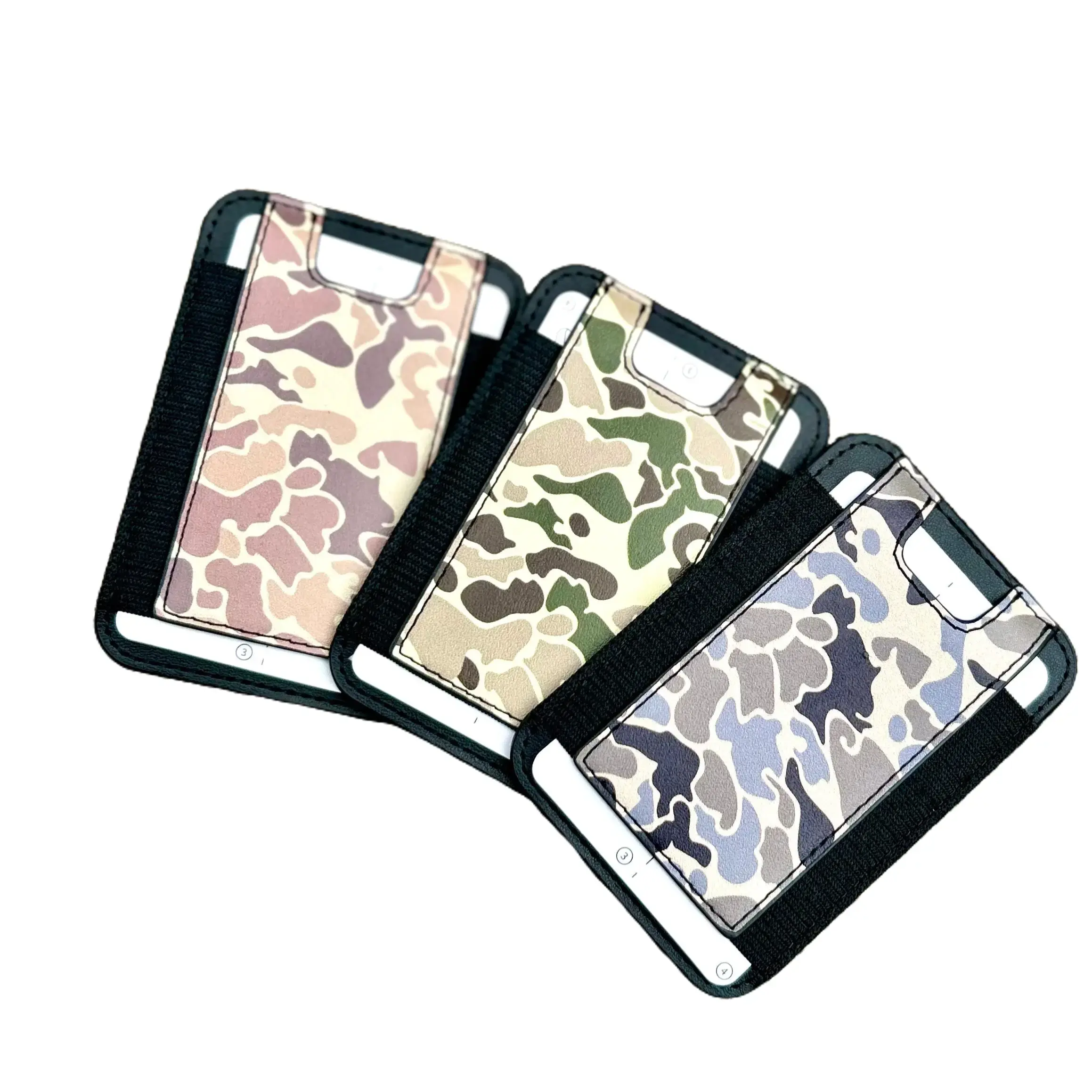 American Flyway Waterfowl Magnetic Mobile Credit Card Holder for Smartphones - Slim Fit, Space-Saving, Compact Portable Phone Mount with Magnetic Close Functionality