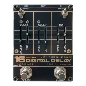 Maneco Labs 16 Second Delay Vintage Compact Pedal