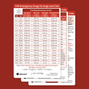 CPR Emergency Drugs for Dogs and Cats