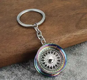 Neo Chrome BBS Style Key Chain